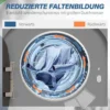 Ablufttrockner 4 Kg Mit Smart Modus, 800 W Kompakttrockner Mit Edelstahltrommel, Silber