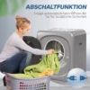 Ablufttrockner 4 Kg Mit Smart Modus, 800 W Kompakttrockner Mit Edelstahltrommel, Silber