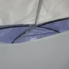 Campingzelt Für 3 4 Personen, Robust, Mit Tragetasche, 2 Öffnungen, Zubehör, Blau