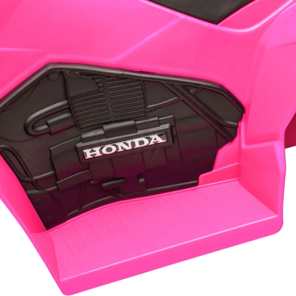 Elektro Kinderquad, LED Licht, Hupe, Breite Reifen, Bequemer Sitz, Rutschfeste Griffe, Rosa