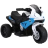 Elektro Motorrad Kinder BMW S1000RR 6V Elektromotorrad Mit Scheinwerfer Musik 2,5 Km/h Für Kinder 18 36 Monaten Blau