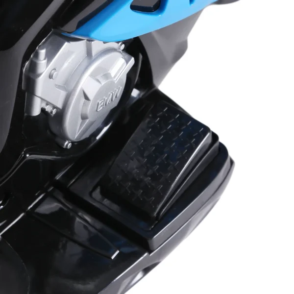 Elektro Motorrad Kinder BMW S1000RR 6V Elektromotorrad Mit Scheinwerfer Musik 2,5 Km/h Für Kinder 18 36 Monaten Blau