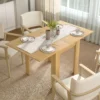 Esstisch Ausziehbar 70/140 X 80 Cm Moderner Esszimmertisch Für 4–6 Personen Platzsparend Für Küche Esszimmer