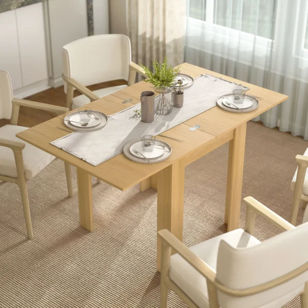 Esstisch Ausziehbar 70/140 X 80 Cm Moderner Esszimmertisch Für 4–6 Personen Platzsparend Für Küche Esszimmer