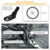 Fahrradanhänger Lastenanhänger Für Fahrrad 40 kg Belastbarkeit Transportanhänger Handwagen Kupplung Stahl Schwarz 139 X 71,5 X 49 Cm