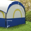 Familien Campingzelt, 2 Schlafzimmer, Zentraler Raum, Wasserdicht, Blau
