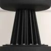 Freistehender Boxsack, Verstellbares Schagpolster, Befüllbare Basis Bis 50 Kg, 57 X 57 X 175 Cm, Schwarz