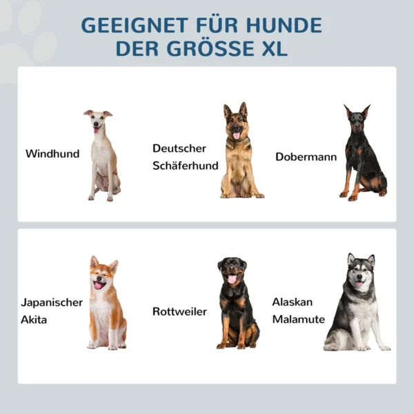 Futterstation Erhöhte Fressnäpfe 1 Stauraum 2 Edelstahl Futternäpfe, 60 Cm X 30 Cm X 41 Cm, Grau