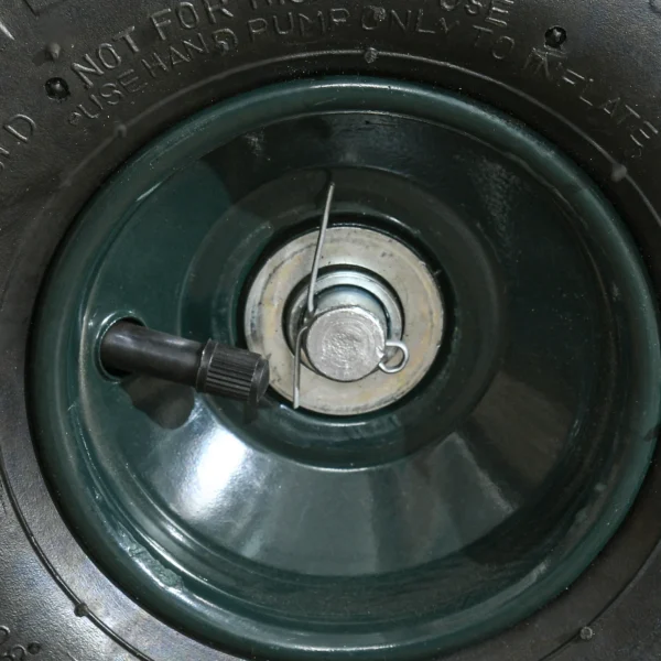 Gartenwagen Mit Sitz, Drehbar, Höhenverstellbar, Bis 150 Kg, Stahl, Dunkelgrün