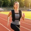 Gewichtsweste 10 KG Trainingsweste Mit Reflektierenden Streifen Verstellbaren Gurten Laufweste Damen Herren