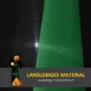 Halloween Deko, 2,40m Großer Kürbisgeist, Selbstaufblasend, LED Beleuchtung, Für Außenbereiche