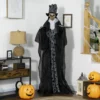 Halloween Dekoration Gespenst Bräutigam Mit Spezialeffekten Und Soundfunktion 115 Cm X 65 Cm X 189 Cm