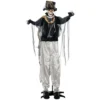 Halloween Geist, Halloween Dekoration, Soundfunktion, Mit Bewegungssensor Und LED Lichtern, 101 Cm X 64 Cm X 178 Cm