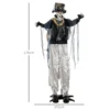 Halloween Geist, Halloween Dekoration, Soundfunktion, Mit Bewegungssensor Und LED Lichtern, 101 Cm X 64 Cm X 178 Cm