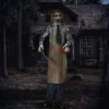 Halloweendeko, Kettensägenmörder, Beweglich, Motorsägensound, Schaltautomatik, 1,70 M