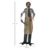Halloweendeko, Kettensägenmörder, Beweglich, Motorsägensound, Schaltautomatik, 1,70 M