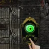 Halloweendeko, Türglocke Mit Horror Auge, Geräusch & Touchsensor, Beweglich, Grünes Licht
