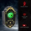 Halloweendeko, Türglocke Mit Horror Auge, Geräusch & Touchsensor, Beweglich, Grünes Licht