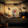 Halloweendekoration, Einäugige Mumie, Biegsame Arme, Leuchtende Augen, Gruseliges Heulen, 55x18x35 Cm