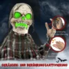 Halloweendekoration Groundbreaker Skelett, Biegsame Arme, Leuchtende Augen, Unheimliches Heulen