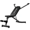 Hantelbank Klappbar Trainingsbank Mit Beinstrecker 3 Fach Rückenlehne, 3 Widerstandsstufe 300 Kg Last