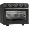 Heißluftfritteusen Backofen Mit Umluft Und Drehspieß Set, Temperaturregler, Timer, 1800 W