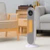 Heizlüfter 2000W Heizlüfter, PTC Keramik Elektrische Heizung Mit Fernbedienung, Oszillation, 12h Timer
