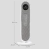Heizlüfter 2000W Heizlüfter, PTC Keramik Elektrische Heizung Mit Fernbedienung, Oszillation, 12h Timer