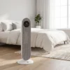 Heizlüfter 2000W Heizlüfter, PTC Keramik Elektrische Heizung Mit Fernbedienung, Oszillation, 12h Timer