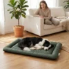 Hundebett Wasserdichtes Hundebett Mit Rutschfester Unterseite Faltbar Waschbar Für Mittelgroße & Große Hunde Katzen