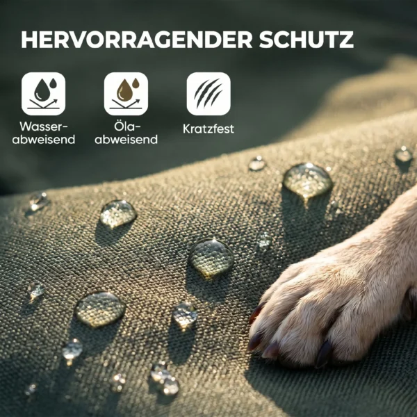 Hundebett Wasserdichtes Hundebett Mit Rutschfester Unterseite Faltbar Waschbar Für Mittelgroße & Große Hunde Katzen