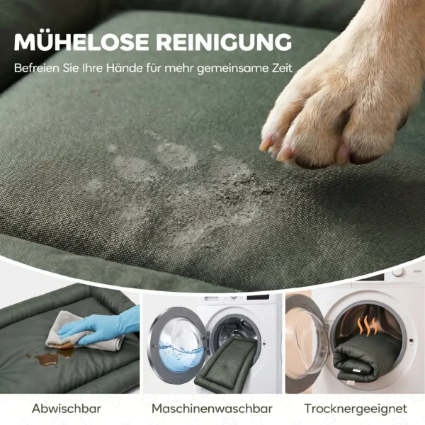 Hundebett Wasserdichtes Hundebett Mit Rutschfester Unterseite Faltbar Waschbar Für Mittelgroße & Große Hunde Katzen