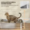Kattenbak Van Roestvrij Staal Met Deksel XXL 72L Voor Grote Katten En Meerdere Katten Met Dubbele Deuren, Schep, Pedaal, Anti lek