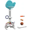 Kinder Basketballkorb 5 In 1 Höhenverstellbarer 134 152 Cm Mit Basketballs Pumpe Fußballtor Golfball Indoor Outdoor