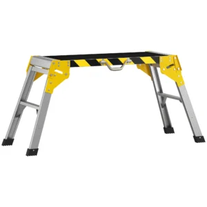 Klappbare Werkbank Aus Aluminium Mit Griff, Rutschfest, 150 Kg, 110 X 32 X 50 Cm