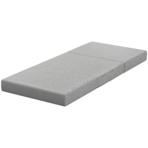 Klappmatratze 200 X 90 Cm, 15 Cm Faltbare Matratze, Tragbare Bodenmatratze Mit Waschbarem Bezug, Oeko Tex Geprüft