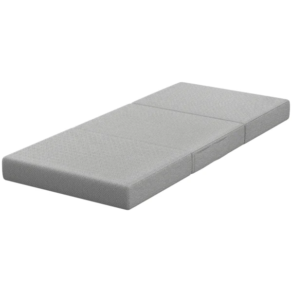 Klappmatratze 200 X 90 Cm, 15 Cm Faltbare Matratze, Tragbare Bodenmatratze Mit Waschbarem Bezug, Oeko Tex Geprüft