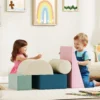 Kletterspielzeug Für Kleinkinder Mit Abnehmbarem Bezug, Indoor Spielset Zum Krabbeln Und Rutschen