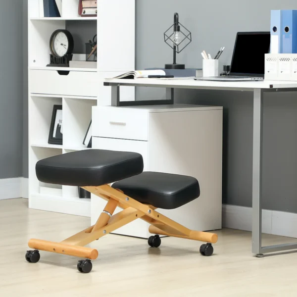 Kniestuhl Ergonomischer Kniehocker Mit Rollen Sitzhocker Zur Verbesserung Der Nackenschmerzen Für Zuhause Und Büro