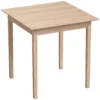 Küchentisch Esstisch Quadratischer Tisch, Modernes Design, 75 Cm X 75 Cm X 76 Cm, Naturholz