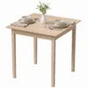 Küchentisch Esstisch Quadratischer Tisch, Modernes Design, 75 Cm X 75 Cm X 76 Cm, Naturholz