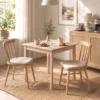 Küchentisch Esstisch Quadratischer Tisch, Modernes Design, 75 Cm X 75 Cm X 76 Cm, Naturholz