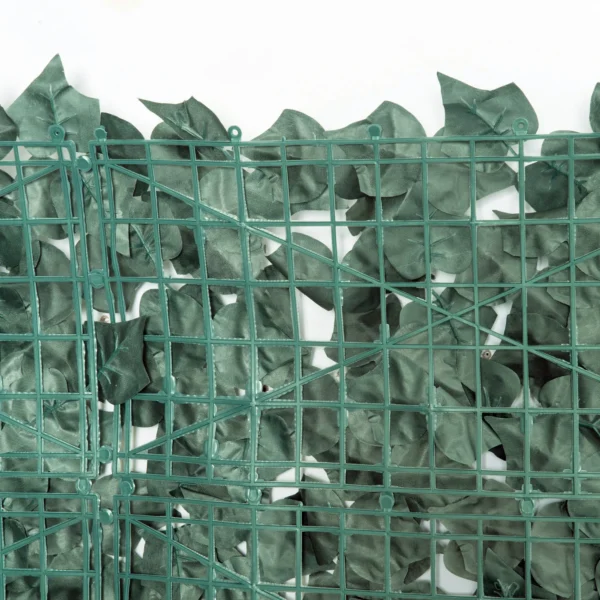 Kunsthecke Kunstpflanze, Kletterpfanze Künstliche, 240cm X 100cm. Grün