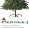 Künstlicher Weihnachtsbaum 150 Cm Künstlich Tannenbaum Mit 946 Spitzen Christbaum Weihnachtsdeko Inkl. Metallständer Für Drinnen