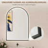LED Badezimmerspiegel 60 X 90 Cm Mit Beleuchtung, Front & Rückbeleuchtung, Memory Funktion, Touch Schalter, Schwarz