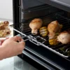 Mini Ofen Toasterofen, 1 Backblech, 1 Grilrost, Timer Funktion, Schwarz