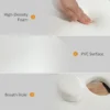 Mobile Massageliege 2 Zonen Klappbar Höhenverstellbar Massagetisch 60 Cm Breit Mit Tragetasche Holzfüßen Cremeweiß