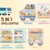 Montessori Druk Bord Sensorisch Speelgoed In Vrachtwagen Ontwerp Vanaf 3 Jaar