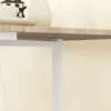 Opklapbare Eettafel, Geschikt Voor Maximaal 6 Personen, Met 6 Wielen En Remmen, Voor Kleine Ruimtes, Eiken