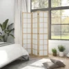 Opvouwbare Ruimteverdeler, Vrijstaande Privacybescherming Voor Woonkamer, Slaapkamer, Kantoor, 120 X 170 Cm